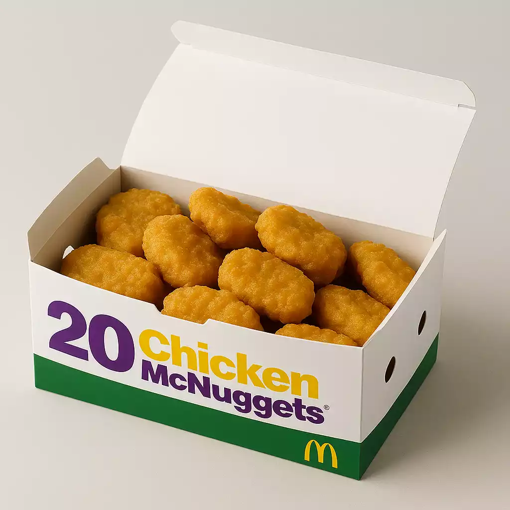 prix 20 nuggets mcdo